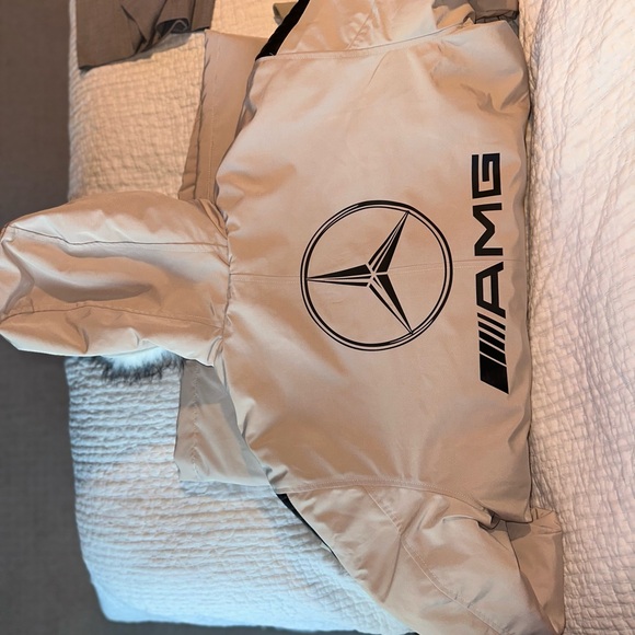 BVRT 1F Super XXXl Tan winter coat F1 AMG fits like an XL-XXL - Picture 11 of 15